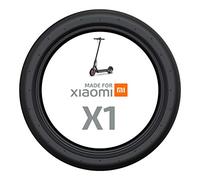 Modelabs Made For Xiaomi Scooter AIR Tire Pneu Officiel pour trottinettes électriques Xiaomi Mijia M365, Essential, 1S, Pro, PRO2, Gomme épaisse, Roue Avant/arrière, Confort, Taille 8,5 Pouce Noir