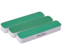 Modelcraft Flexi-Slim-Line Sanders, Vert et Blanc, Lot de 3