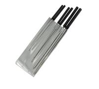 Modelcraft Lot d'alésoirs de Coupe Argenté 1,2-3 mm