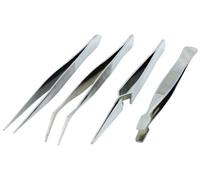 Modelcraft Pince à épiler en Acier Inoxydable, Lot de 4