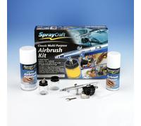 Modelcraft SP50K Aérographe SprayCraft SP50 Avec Accessoires De Modélisme