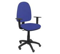 Modèle 04cpbali229b10 Chaise De Bureau Ergonomique Avec Mécanisme De Contact Permanent Et Réglable En Hauteur Assise Et Dossier Bleu