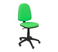 Modèle 04cpbali22rp Chaise De Bureau Ergonomique Avec Mécanisme De Contact Permanent, Réglable En Hauteur Et Roues De Parquet Vert