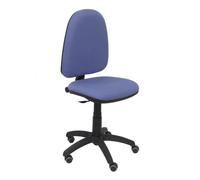 Modèle 04cpbali261rp Chaise De Bureau Ergonomique Avec Mécanisme De Contact Permanent, Réglable En Hauteur Et Roues De Parquet Bleu