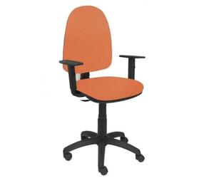 Modèle 04CPBALI363B10 Chaise de bureau ergonomique avec mécanisme de contact permanent et réglable en hauteur Assise et dossier Orange