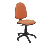 Modèle 04CPBALI363RP Chaise de bureau ergonomique avec mécanisme de contact permanent, réglable en hauteur et roues de parquet Orange