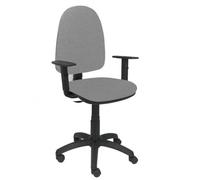 Modèle 04CPBALI40B10 Chaise de bureau ergonomique avec mécanisme de contact permanent et réglable en hauteur Assise et dossier Gris