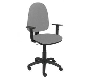 Modèle 04CPBALI40B10 Chaise de bureau ergonomique avec mécanisme de contact permanent et réglable en hauteur Assise et dossier Gris