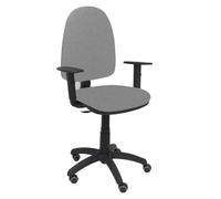 Modèle 04cpbali40b10rp Chaise De Bureau Ergonomique Avec Mécanisme De Contact Permanent, Réglable En Hauteur Et Roues De Parquet Gris