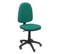 Modèle 04cpbali456rp Chaise De Bureau Ergonomique Avec Mécanisme De Contact Permanent, Réglable En Hauteur Et Roues De Parquet Vert
