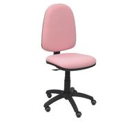 Modèle 04cpbali710rp Chaise De Bureau Ergonomique Avec Mécanisme De Contact Permanent, Réglable En Hauteur Et Roues De Parquet Rose