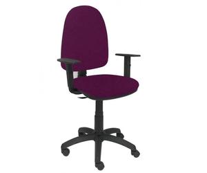 Modèle 04CPBALI760B10 Chaise de bureau ergonomique avec mécanisme de contact permanent et réglable en hauteur Assise et dossier Violet