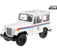 Modèle 1:26, 1971 Jeep DJ-5B USPS Edition, blanc