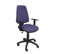 Modèle 14CPBALI261B10 CP Chaise de bureau ergonomique avec contact permanent et réglable en hauteur Assise et dossier rembourrés en Violet