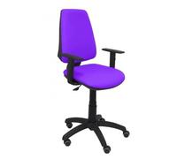 Modèle 14CPBALI82B10RP CP Chaise de bureau ergonomique avec contact permanent, réglable en hauteur et roues de parquet Assise et Violet