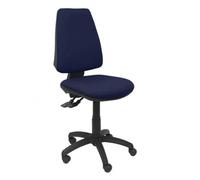 Piqueras y Crespo Chaise Elche S Bali Bleu Marine de Bureau, Bois d'acacia, Taille Unique