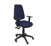 Modèle 14sbali200b10rp Cp Chaise De Bureau Ergonomique Avec Mécanisme Synchrone, Réglable En Hauteur Et Roues De Parquet Assise Et Bleu