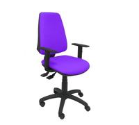 Modèle 14SBALI82B10 CP Chaise de bureau ergonomique avec mécanisme synchrone et réglable en hauteur Assise et dossier rembourrés en Violet
