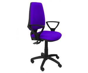 Modèle 14SBALI82BGOLF CP Chaise de bureau ergonomique avec mécanisme synchrone et réglable en hauteur Assise et dossier rembourrés Violet