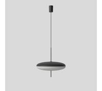 Modèle 2065 Plafonnier Noir et Blanc Diffuseur Hardware Noir Câble Noir Astep UNIQUE - 5714056000055