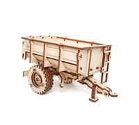 modèle 3D en bois - Remorque de tracteur 20 cm