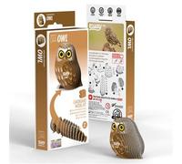 Modèle 3d Eugy : Bird / Uil 4.1x4.7x5.1cm, En Carton, En Boîte, 6+