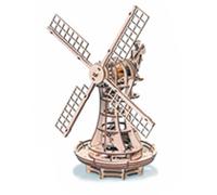 modèle 3D Modèle de moulin à vent en bois