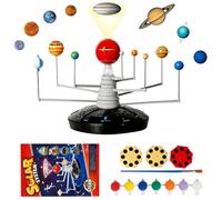 Modèle 3D Solaire - Kit De Jouets D'éducation Spatiale, Activités D'apprentissage Des Planètes Astronomiques, Ensemble Éducatif Pour L'Exploration De L'Espace, Cadeau De Vacances Sco