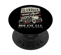 Modèle 4x4 Tout-Terrain Slickrock and Roll Moab Utah PopSockets PopGrip Adhésif