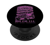 Modèle 4x4 Tout-Terrain Slickrock and Roll Moab Utah PopSockets PopGrip Adhésif