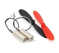 modèle à engrenages Mini jouets moteur Drone moteur quadrirotor moteur 614/716/720/8520 moteur sans noyau haute vitesse Micro moteur AB hélice couple de rotation (Color : 716 motor+55MMAB propeller)