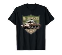 Modèle à l'échelle Sherman Tank Builder Armure d'histoire Militaire T-Shirt