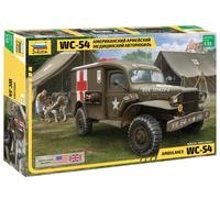 Modèle À Mon Échelle 1:35 Ambulance WC-54 En Plastique ZVEZDA