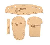 Modèle Acrylique Mini Chaussures, Pochoir Pendentif Porte-clés Bricolage Transparent et Durable pour Motifs en Cuir