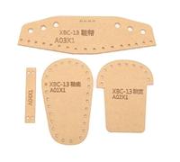 Modèle Acrylique Mini Chaussures, Pochoir Pendentif Porte-clés Bricolage Transparent et pour Motifs en Cuir