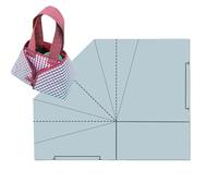 Modèle acrylique pour sac fait main, modèles de sac à coudre,Règle de acrylique pour sac multifonctionnel fait main | Pochoirs pratiques pour fabriquer des sacs, outils multifonctionnels