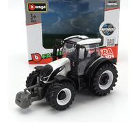 MODÈLE AGRICOLE STATIQUE BURAGO VALTRA N174 TRACTEUR 2017 BLANC NOIR 1/50