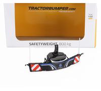 MODÈLE AGRICOLE STATIQUE TRACTEUR BUMPER SAFETYWEIGHT NEW HOLLAND ÉCHELLE 1/32