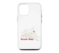 Modèle Amusant de Train - Étoile de Piste de Jeu de Mots Coque pour iPhone 12/12 Pro