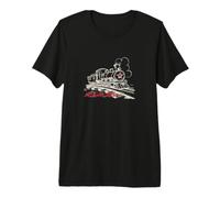 Modèle Amusant de Train - Étoile de Piste de Jeu de Mots T-Shirt Haut de Gamme