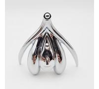 Modèle anatomique de clitoris féminin, clitoris premium | Apprentissage et thérapie précis du mannequin de sculpture du clitoris, for l'étude de l'enseignement de l'anatomie(Silver)