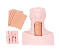 Modèle Anatomique, os, Anatomie, ponction de la Membrane cricothyroïdienne | Suture d'intubation de trachéostomie du cartilage cricoïde, formation d'urgence, simulateur de simulation