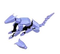 Modèle animal articulé - Statue de créature multi-articulation positive - Kit de figurines à monter soi-même - Décoration de bureau - Cadeau créatif pour chambre d'enfant, bureau - Arma