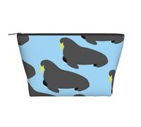 Modèle Animal de Morse, Trousse de Toilette Trousse de Maquillage Sac à cosmétiques Trousse de Toilette de Voyage Portable