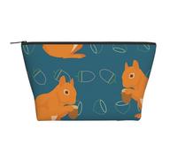Modèle Animal écureuil Mignon, Trousse de Toilette Trousse de Maquillage Sac à cosmétiques Trousse de Toilette de Voyage Portable