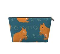 Modèle Animal écureuil Mignon, Trousse de Toilette Trousse de Maquillage Sac à cosmétiques Trousse de Toilette de Voyage Portable