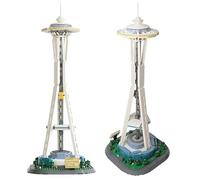 Modèle Architectural à Construire avec des Blocs de Construction. Space Needle, Seattle