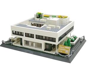 Modèle Architectural à Construire avec des Blocs de Construction. Villa Savoye