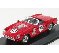 MODÈLE ARTISTIQUE 1/43 FERRARI 250 CALIFORNIE 78 NURBURGRING 1960 MODÈLE STAT...