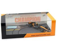 Modèle Auto 1:43 Spark F1 McLaren MCL39 Norris GP Abu Dhabi 2025 Diecast Neuf